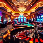 Experience the thrill of winning at MM88's environmentally vibrant casino with roulette tables and slot machines.