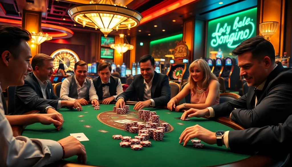 Experience the thrill of poker action at https://vaobet.co.bz/, featuring intense players and vibrant casino atmosphere.